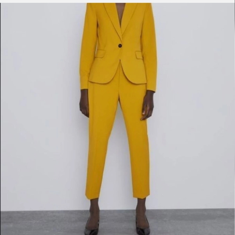 ZARA Pants And Blazer Set.